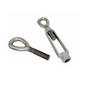 Mil-Spec 316 Stainless Steel Drop Forged 1" x 6" EYE EYE Turnbuckle 8000 Lb WLL