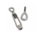 Mil-Spec 316 Stainless Steel Drop Forged 1" x 6" EYE EYE Turnbuckle 8000 Lb WLL