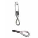 Mil-Spec 316 Stainless Steel Drop Forged 1" x 6" EYE EYE Turnbuckle 8000 Lb WLL