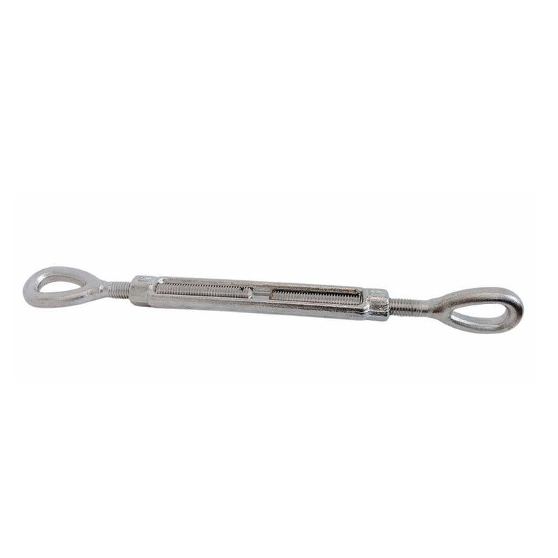 Mil-Spec T316 Stainless Steel Drop Forged 1/4" x 4" EYE EYE Turnbuckle 500lb WLL