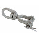 4 PCS Mil Spec 1/4" Jaw & Eye Marine Mooring Swivel T316 Stainless Steel