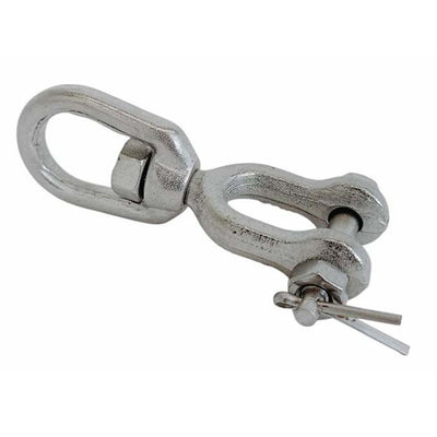 Mil Spec Jaw & Eye Marine Mooring Swivel T316 Stainless Steel Drop Forged