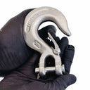 Mil Spec Drop Forged 5/16" Clevis Slip Hook 1,500 Lbs WLL T316 Stainless Steel