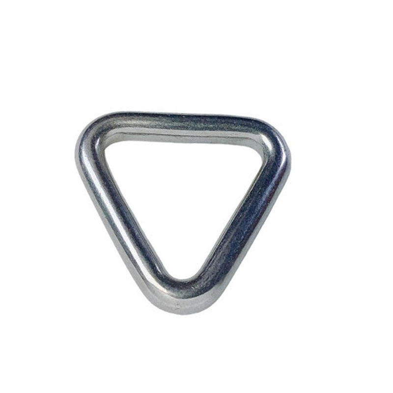 Triangle Ring Formed Welded Clips Buckles , Stainless Steel T316