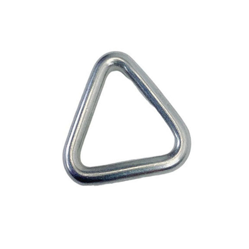 Triangle Ring Formed Welded Clips Buckles , Stainless Steel T316