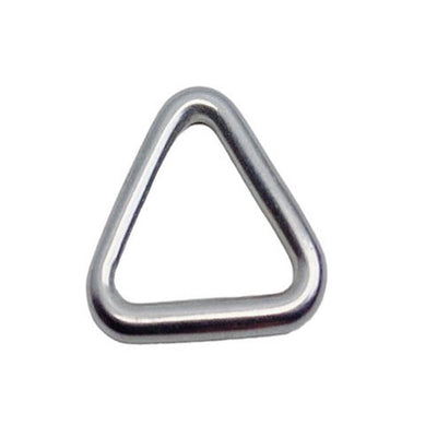 Triangle Ring Formed Welded Clips Buckles , Stainless Steel T316