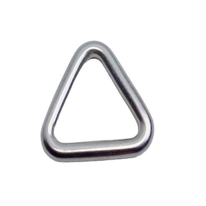 Triangle Ring Formed Welded Clips Buckles , Stainless Steel T316