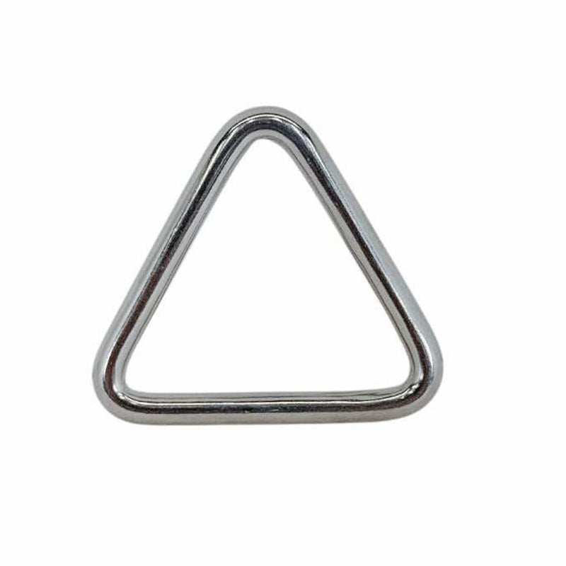 Triangle Ring Formed Welded Clips Buckles , Stainless Steel T316