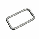 Marine T316 Stainless Steel 5/16" x 3" Rectangle Ring 1,100 Lbs WLL For Yacht Sailing