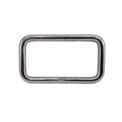 Mil Spec 5/16" x 3" Rectangular Ring Rectangle Link Loop T304 Stainless Steel