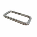 Marine T316 Stainless Steel 5/16" x 3" Rectangle Ring 1,100 Lbs WLL For Yacht Sailing