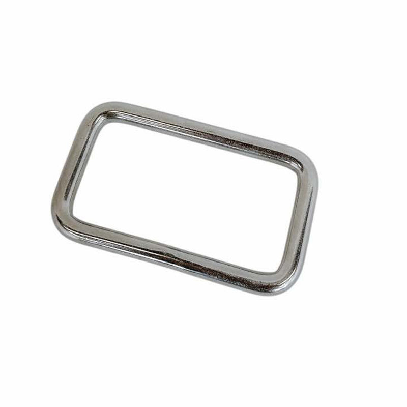 Mil Spec 5/16" x 3" Rectangular Ring Rectangle Link Loop T304 Stainless Steel