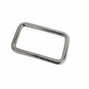 4 Pcs Marine T316 Stainless Steel 5/16" x 3" Rectangle Ring 1,100 Lbs WLL For Yacht Sailing