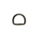 4 Pc Marine Stainless Steel 1/8" D-Ring Welded, 12mm Height 100 Lbs WLL Mil Spec