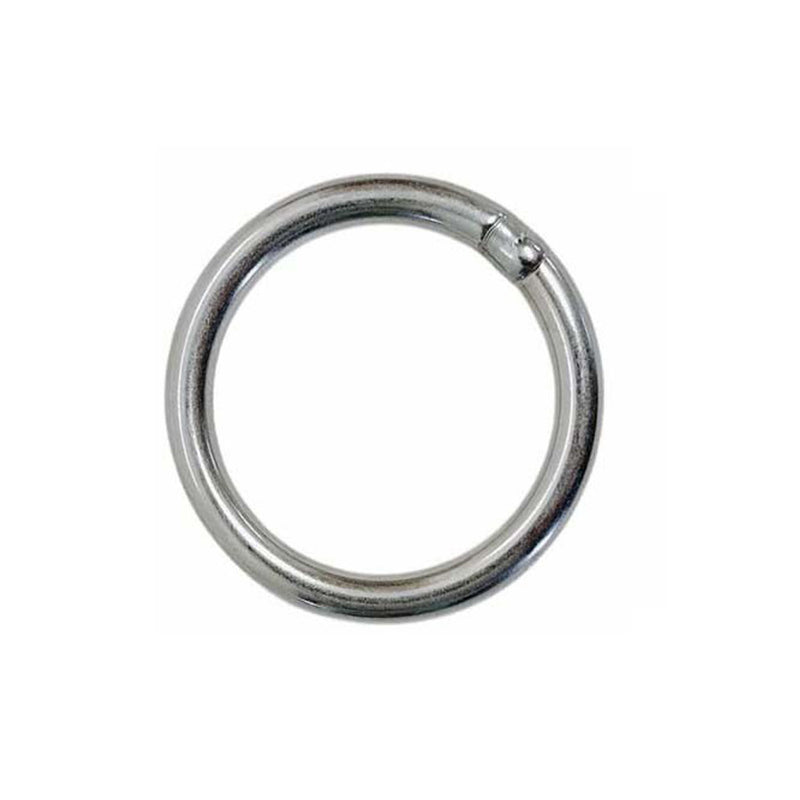 750 Lbs WLL Mil Spec Stainless Steel Round Ring Link Connect 5/16" x 1-9/16