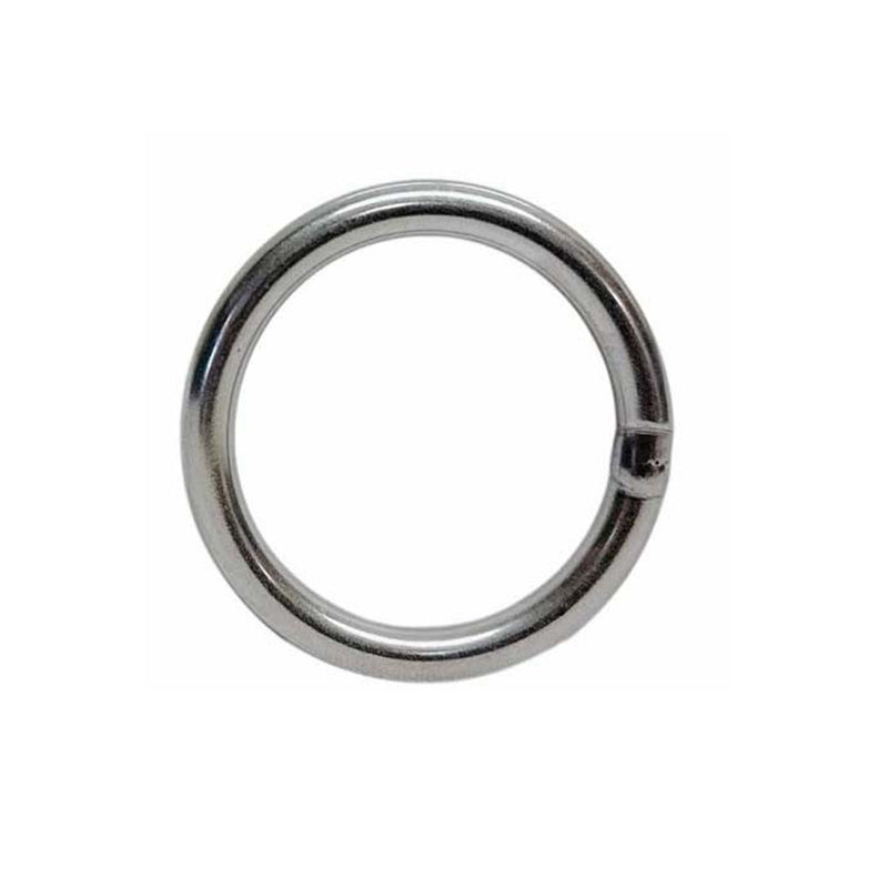 750 Lbs WLL Mil Spec Stainless Steel Round Ring Link Connect 5/16" x 1-9/16