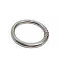 4 Pc 750 Lb WLL Mil Spec Stainless Steel Round Ring Link Connect 5/16" x 1-9/16
