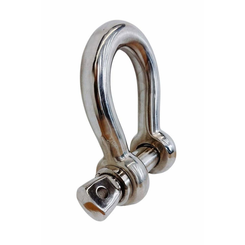 Marine Mil Spec Stainless Steel 316 1-1/4" Screw Pin Anchor Shackle 14000 Lb WLL