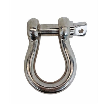 Marine Mil Spec Stainless Steel 316 1" Screw Pin Anchor Shackle 10,000 Lb WLL
