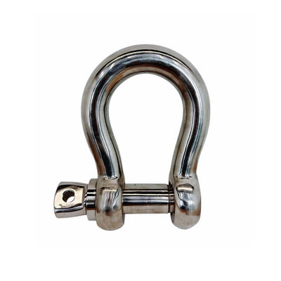 Marine Mil Spec Stainless Steel 316 7/8" Screw Pin Anchor Shackle 8,000 Lb WLL
