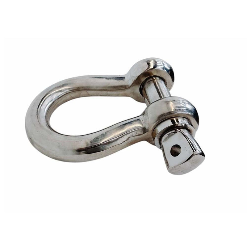 Marine Mil Spec Stainless Steel 316 7/8" Screw Pin Anchor Shackle 8,000 Lb WLL