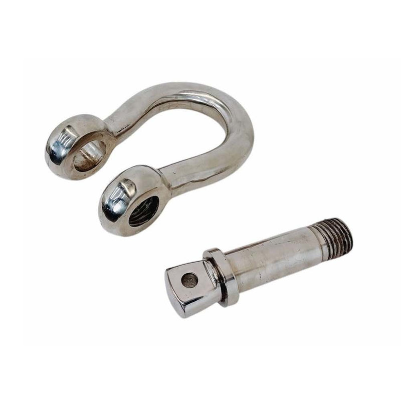 Marine Mil Spec Stainless Steel 316 3/4" Screw Pin Anchor Shackle 6,000 Lb WLL