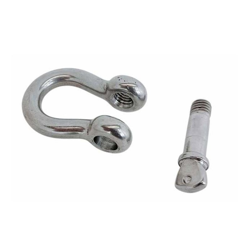 4 Pcs Mil Spec Stainless Steel T316 3/8" Screw Pin Anchor Shackle 1,500 Lbs WLL
