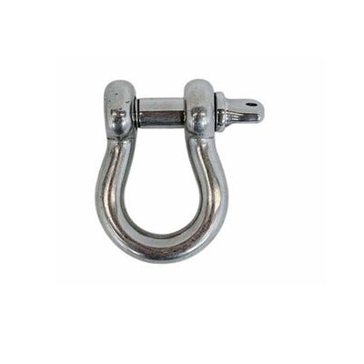 Mil Spec Stainless Steel T316 3/16" Screw Pin Anchor Shackle 880 Lbs WLL