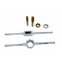 Titanium Coated SAE Standard Tap Die 45Pc Set Coarse Threads Stock Handle Wrench