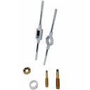 Titanium Coated METRIC Standard Tap Die 45 Pc Set Coarse Threads Handle Wrench