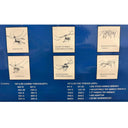 Titanium Coated METRIC Standard Tap Die 45 Pc Set Coarse Threads Handle Wrench