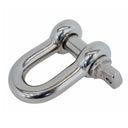 Forged 3/4" Screw Pin Chain Shackle 6,000 Lb WLL Stainless Steel T316 Mil Spec