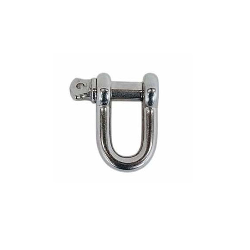 4 Pcs Forged 1/2" Screw Pin Shackle 3,000 Lb WLL Stainless Steel T316 Mil Spec