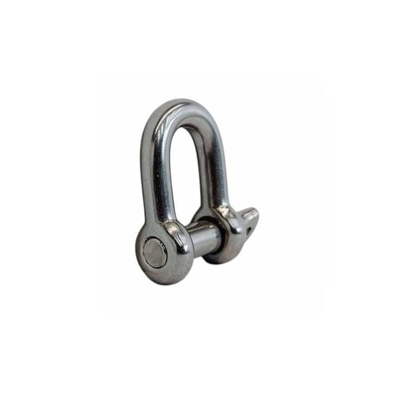 4 Pcs Forged 1/2" Screw Pin Shackle 3,000 Lb WLL Stainless Steel T316 Mil Spec
