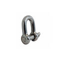 4 Pcs Forged 3/16" Screw Pin Shackle 650 Lb WLL Stainless Steel T316 Mil Spec