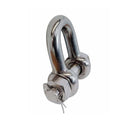 Forged 1" Bolt Pin Chain Shackle 10,000 Lbs WLL Stainless Steel T316 Mil Spec