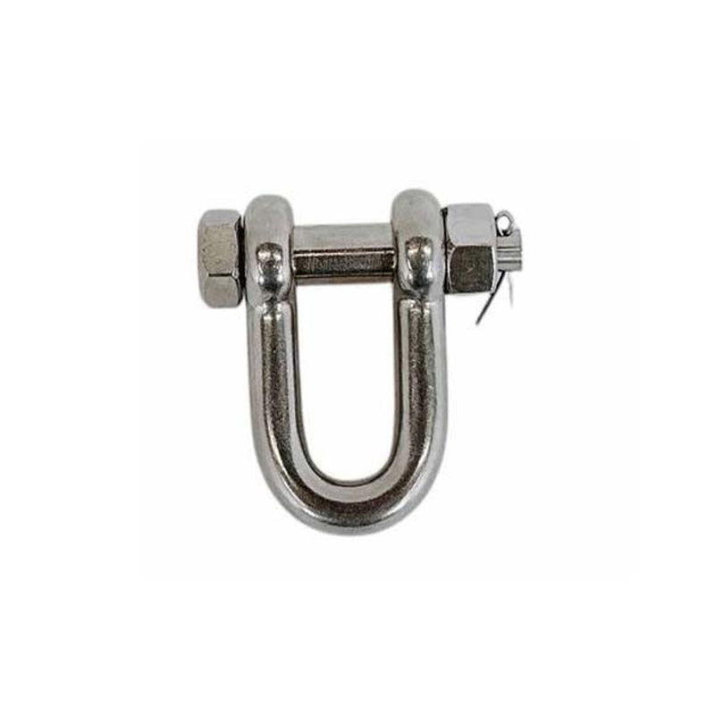 4 Pcs Forged 1/4" Bolt Pin Shackle 880 Lbs WLL Stainless Steel T316 Mil Spec