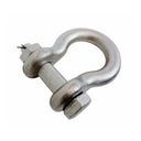Mil Spec 1-1/4" Bolt Pin Anchor Shackle 15,000 Lbs WLL Stainless Steel T316