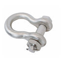 Mil Spec 1-1/4" Bolt Pin Anchor Shackle 15,000 Lbs WLL Stainless Steel T316