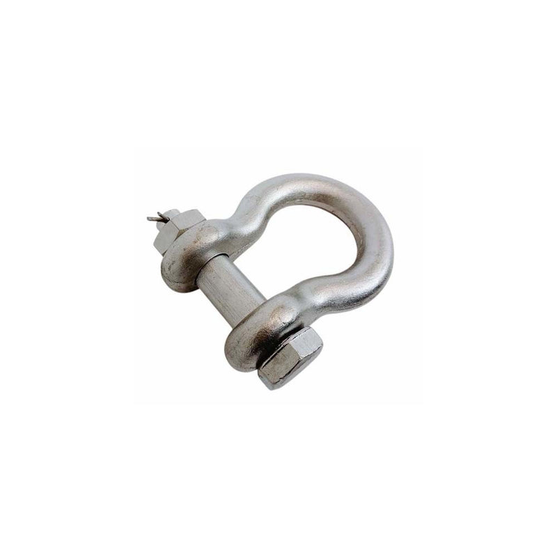 Mil Spec 7/8" Bolt Pin Anchor Shackle 8,000 Lbs WLL Stainless Steel T316