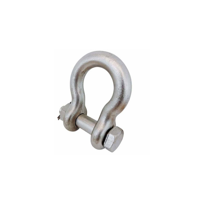 Mil Spec 7/8" Bolt Pin Anchor Shackle 8,000 Lbs WLL Stainless Steel T316