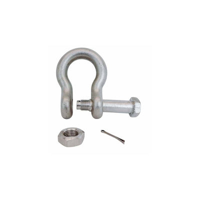 Mil Spec 7/8" Bolt Pin Anchor Shackle 8,000 Lbs WLL Stainless Steel T316