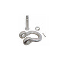 Mil Spec 7/8" Bolt Pin Anchor Shackle 8,000 Lbs WLL Stainless Steel T316