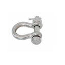 4 Pcs Mil Spec 1/2" Bolt Pin Anchor Shackle 3,000 Lbs WLL Stainless Steel T316