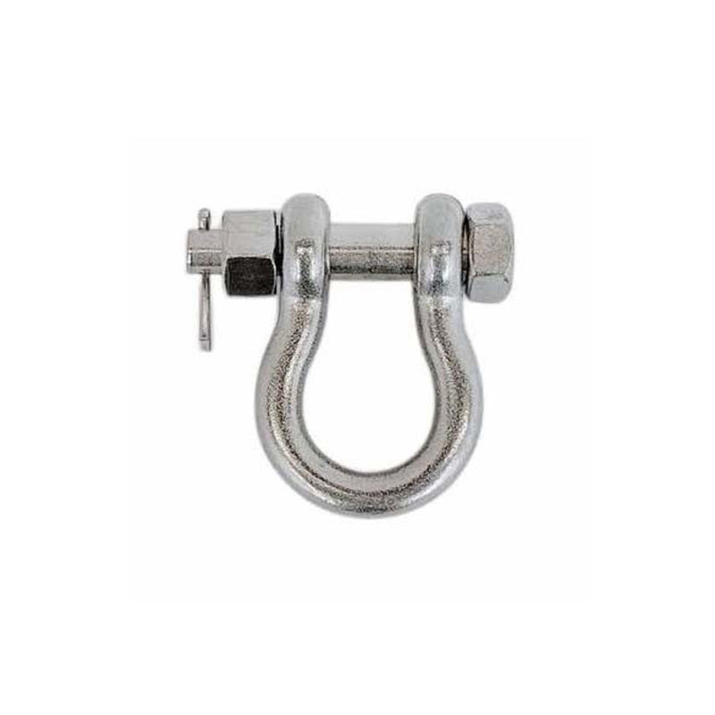 4 Pcs Mil Spec 7/16" Bolt Pin Anchor Shackle 2,000 Lbs WLL Stainless Steel T316