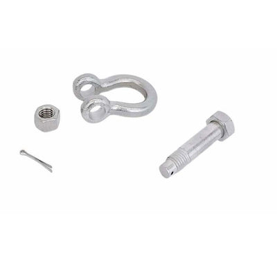 4 Pcs Mil Spec 7/16" Bolt Pin Anchor Shackle 2,000 Lbs WLL Stainless Steel T316