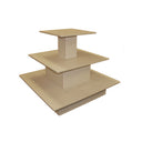 3 Tier Square Display Table 48" Wide x 48" Deep x 42" High