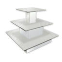 3 Tier Square Display Table 48" Wide x 48" Deep x 42" High
