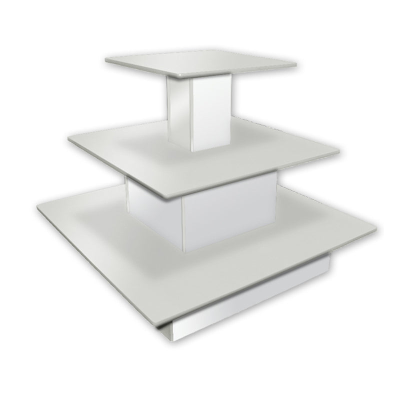 3 Tier Square Display Table 48" Wide x 48" Deep x 42" High