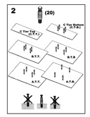 Maple 3 Tier Rectangle Display Table 60" Wide x 42" Deep x 39" High